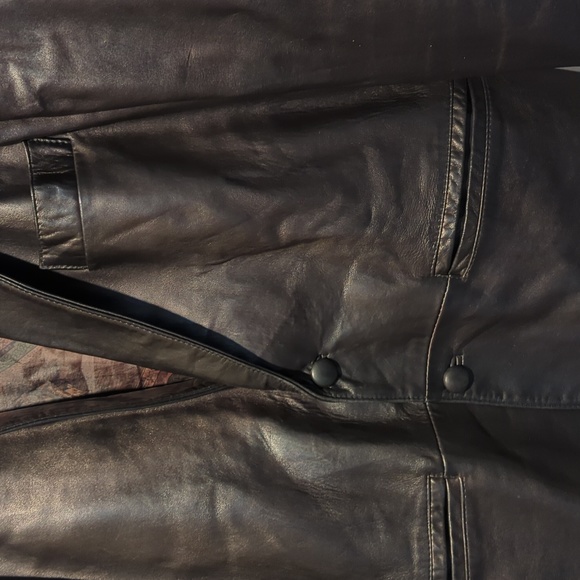 Vintage soft leather vest - Picture 3 of 13